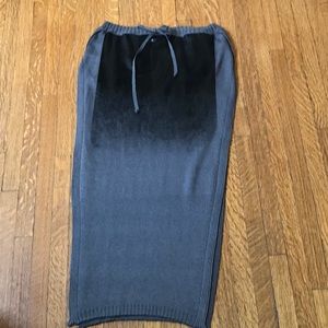 Viennese Westwood original Anglo mania slit skirt